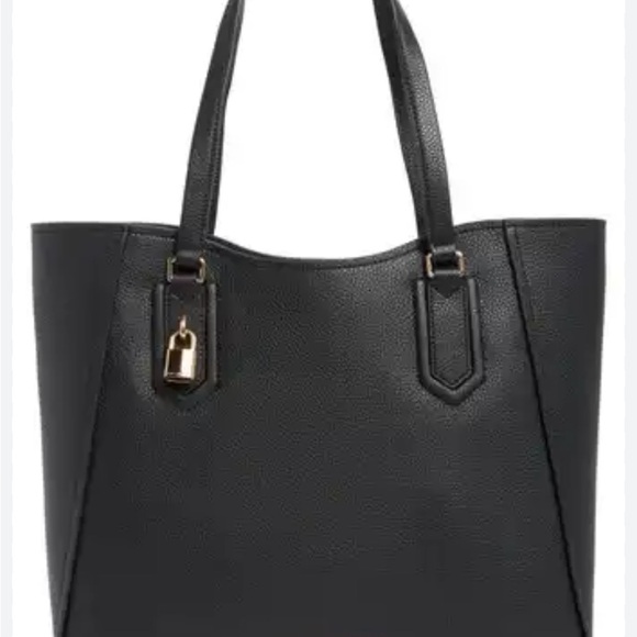 Marc Jacobs Black Pebbled Leather Satchel Tote - Picture 3 of 3